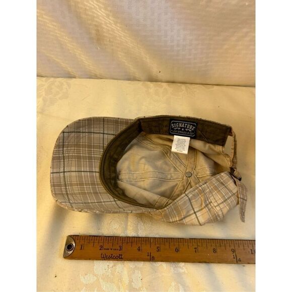 Levi’s cap plaid tan adjustable rn#109028 - Picture 7 of 7